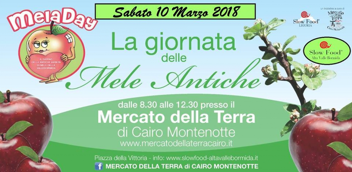 MELA DAY 2018 - LA GIORNATA DELLE MELE ANTICHE DI CAIRO MONTENOTTE