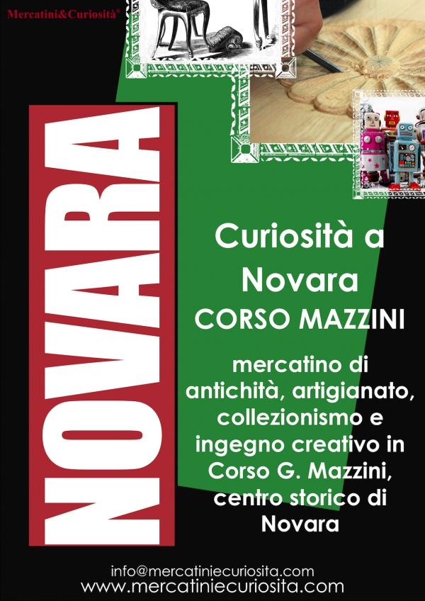 CURIOSITA' A NOVARA 2018 by Mercatini&Curiosità 