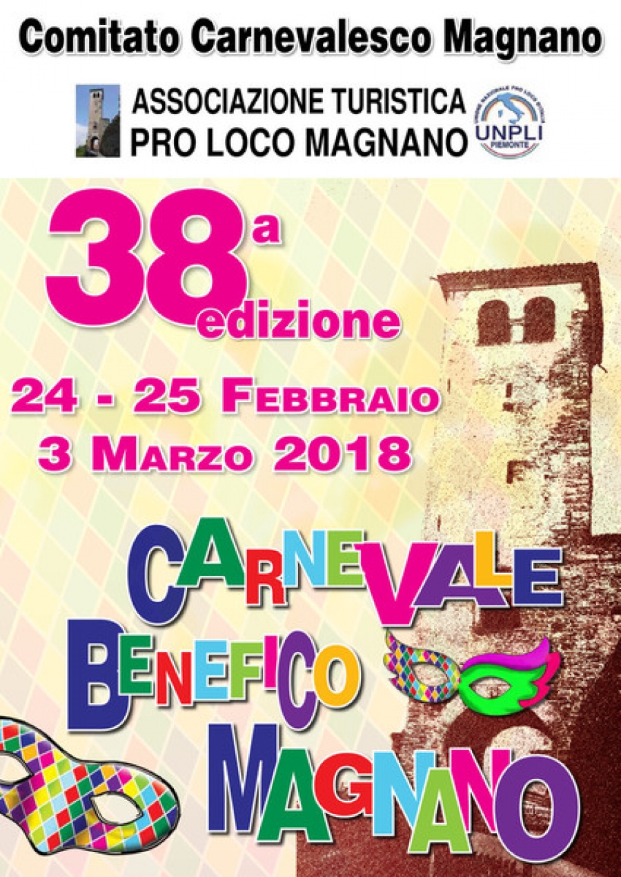 38° CARNEVALE BENEFICO DI MAGNANO