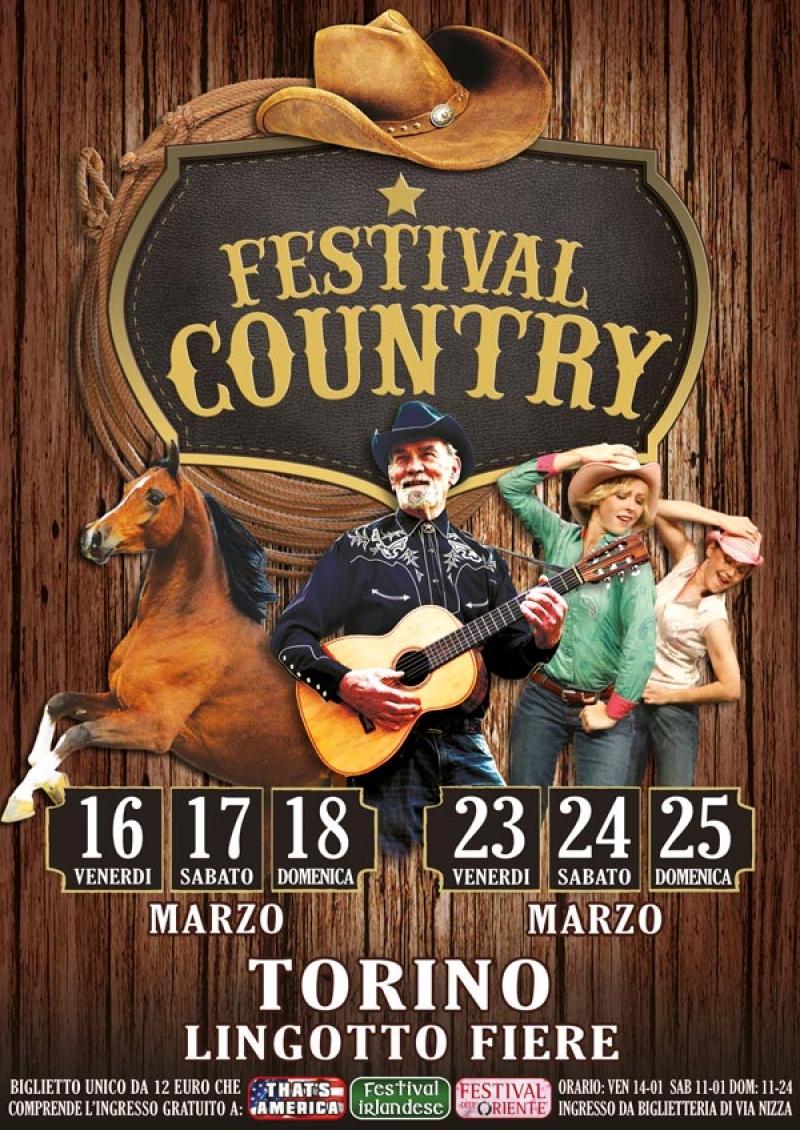 FESTIVAL COUNTRY - TORINO 2018