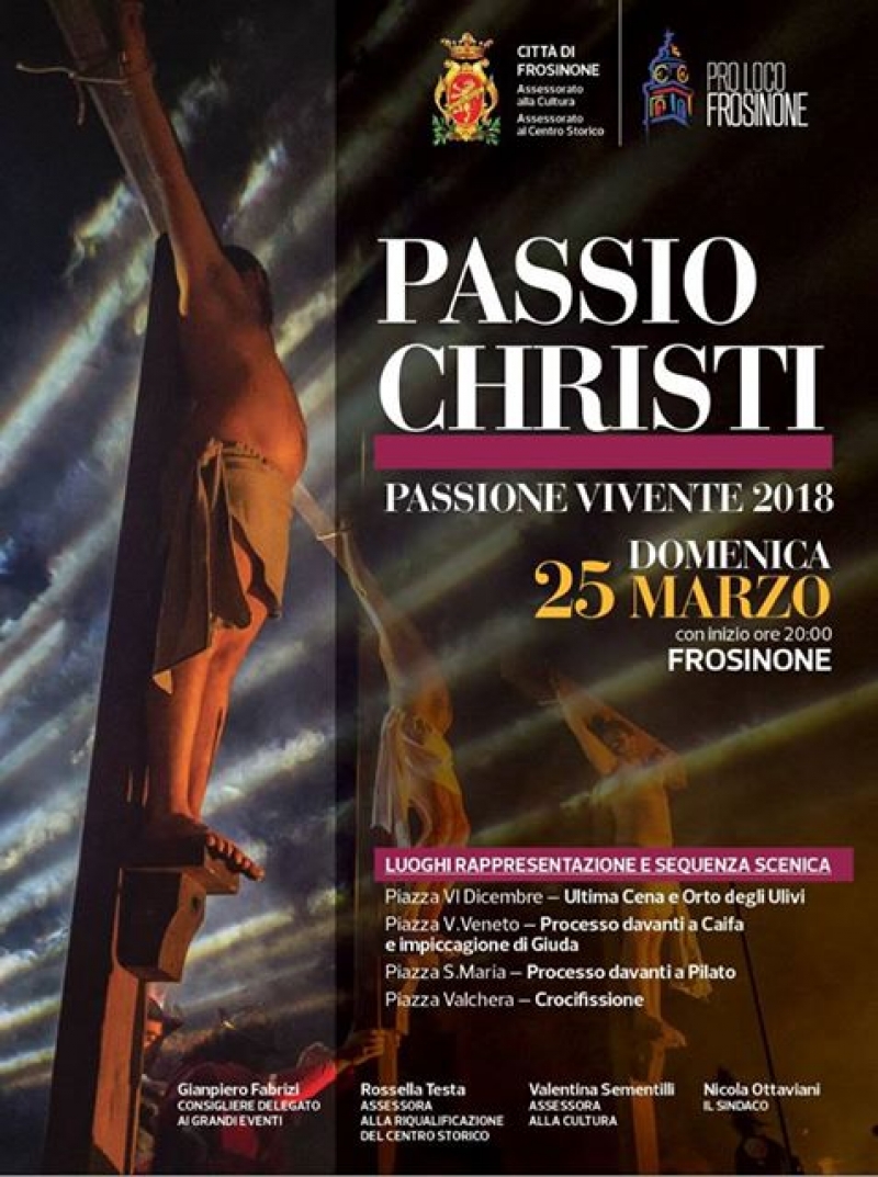 4° PASSIO CHRISTI - PASSIONE VIVENTE DI FROSINONE