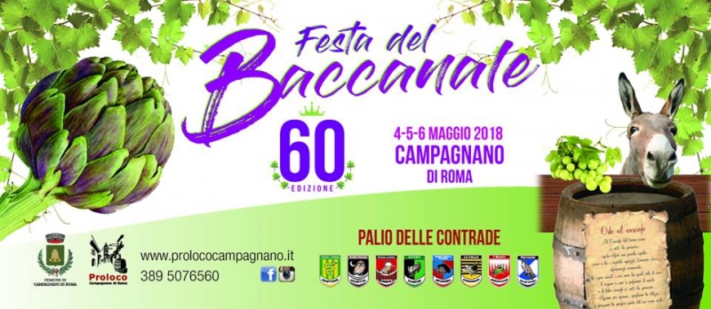 60° FESTA DEL BACCANALE - CAMPAGNANO DI ROMA