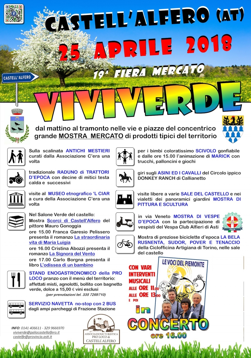 19° FIERA MERCATO VIVIVERDE DI CASTELL'ALFERO