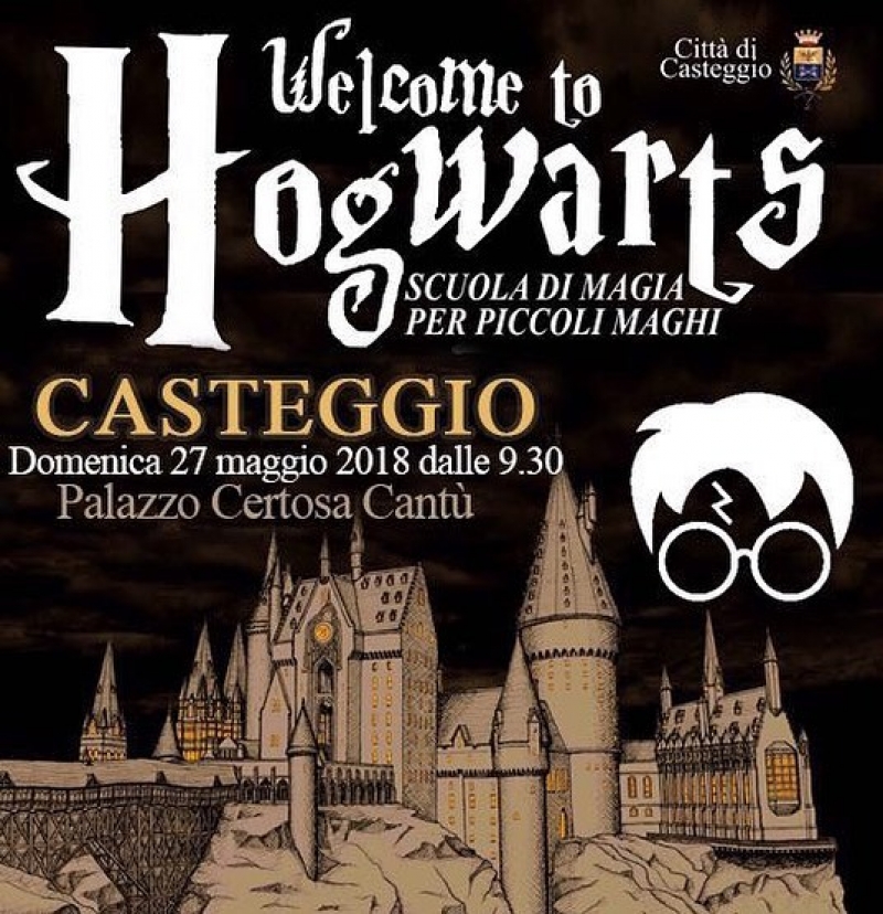 WELCOME TO HOGWARTS - CASTEGGIO 2018