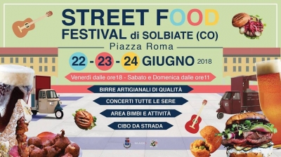 STREET FOOD FESTIVAL DI SOLBIATE 2018