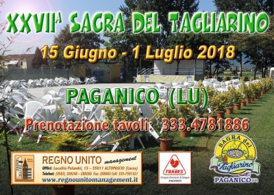 27° SAGRA DEL TAGLIARINO DI PAGANICO