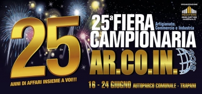 25° AR.CO.IN - FIERA CAMPIONARIA DELL'ARTIGIANATO, COMMERCIO, INDUSTRIA DI TRAPANI