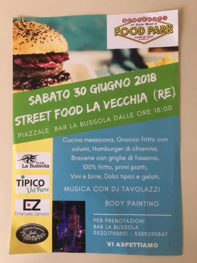 STREET FOOD LA VECCHIA 2018