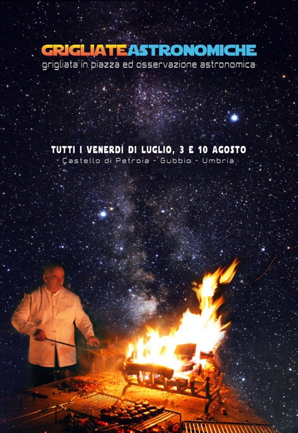 GRIGLIATE ASTRONOMICHE AL CASTELLO DI PETROIA 2018