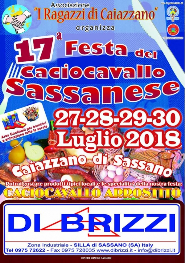 17° FESTA DEL CACIOCAVALLO SASSANESE DI CAIAZZANO