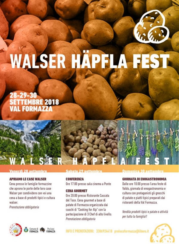 WALSER HÄPFLA FEST - FORMAZZA 2018