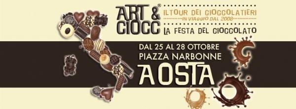 ART & CIOCC®  AOSTA - IL TOUR DEI CIOCCOLATIERI 2018/2019