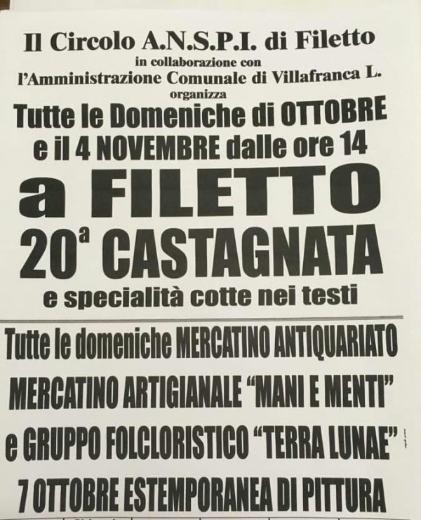 20° CASTAGNATA DI FILETTO