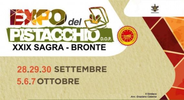 29° EXPO - SAGRA DEL PISTACCHIO D.O.P DI BRONTE