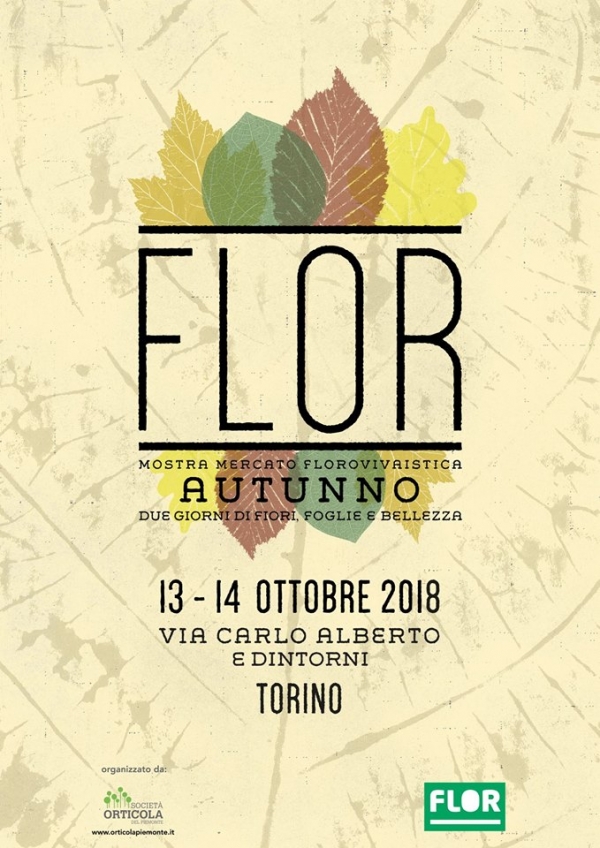 FLOR AUTUNNO 2018 - TORINO
