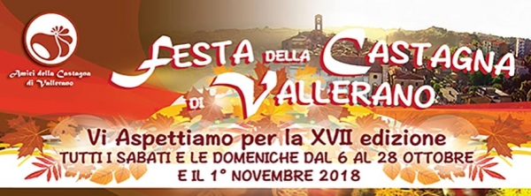 17° FESTA DELLA CASTAGNA DI VALLERANO