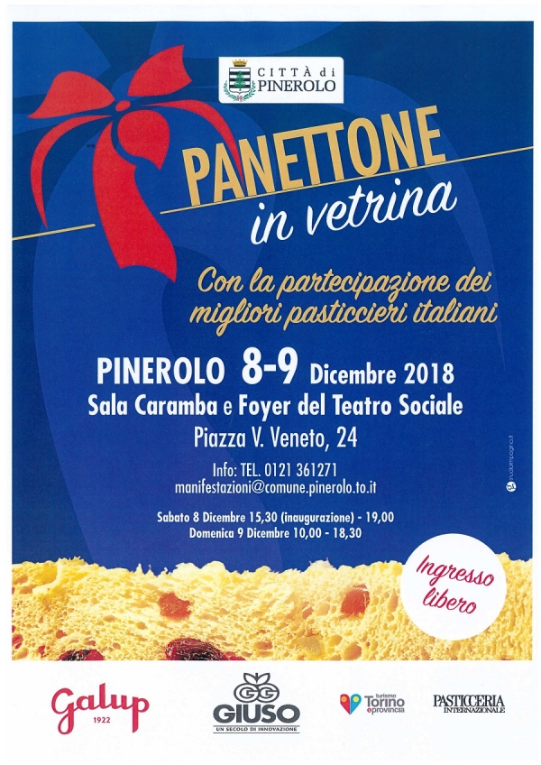 PANETTONE IN VETRINA - PINEROLO 2018