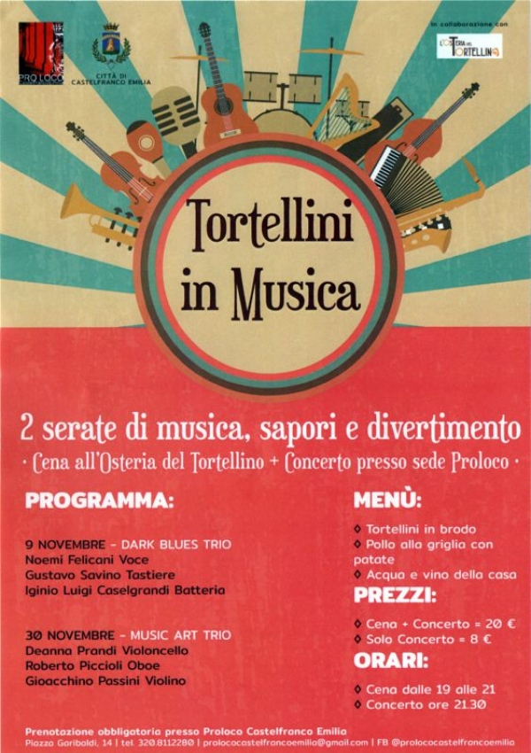 TORTELLINI IN MUSICA - CASTELFRANCO EMILIA 2018