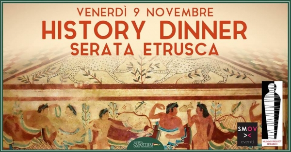 HISTORY DINNER - SERATA ETRUSCA a CASALE MONFERRATO 2018
