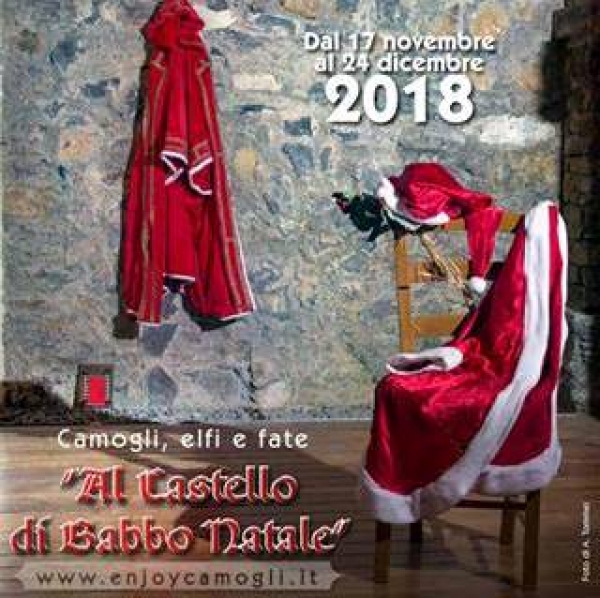 CAMOGLI: ELFI E FATE AL CASTELLO DI BABBO NATALE 2018