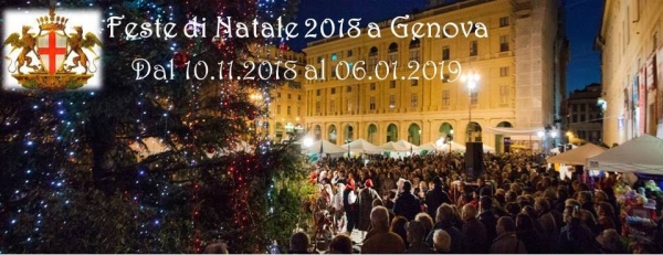 FESTE DI NATALE 2018 a GENOVA
