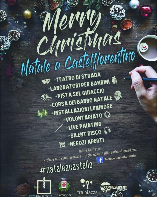 MERRY CHRISTMAS - NATALE A CASTELFIORENTINO 2018