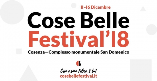 COSE BELLE FESTIVAL - COSENZA 2018
