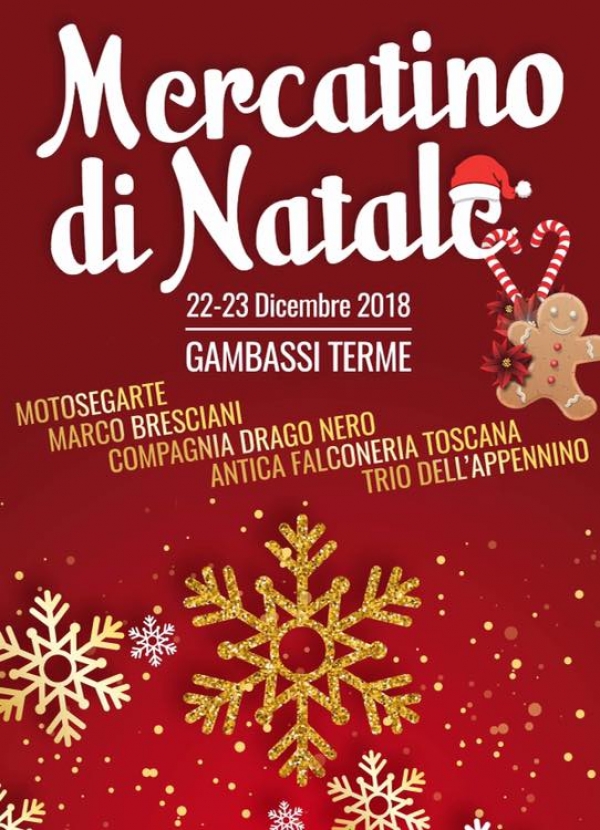 MERCATINO DI NATALE DI GAMBASSI TERME 2018