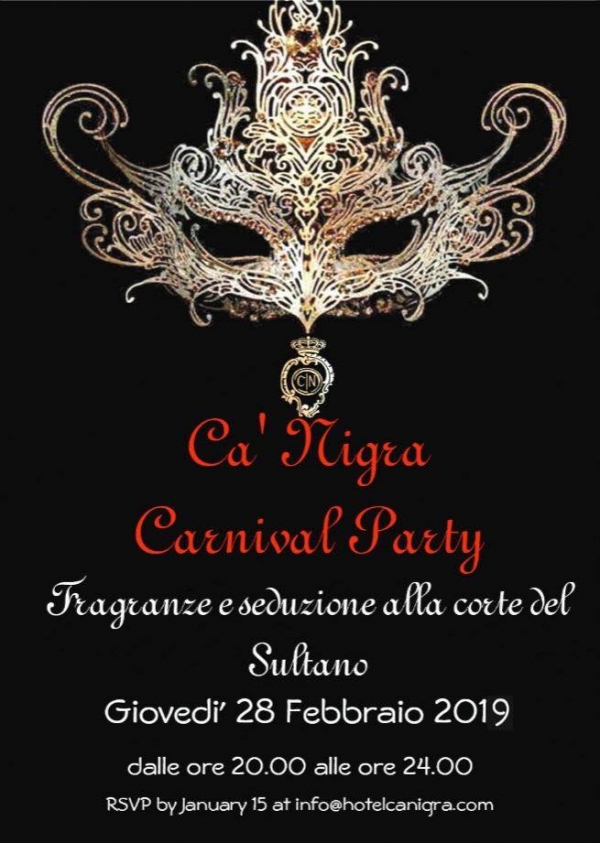 CA' NIGRA CARNIVAL PARTY - VENEZIA 2019