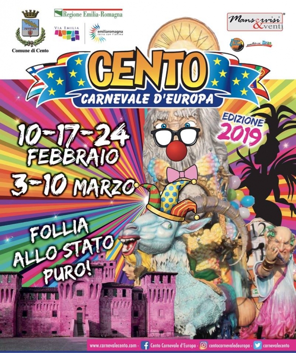 CENTO - CARNEVALE D'EUROPA 2019