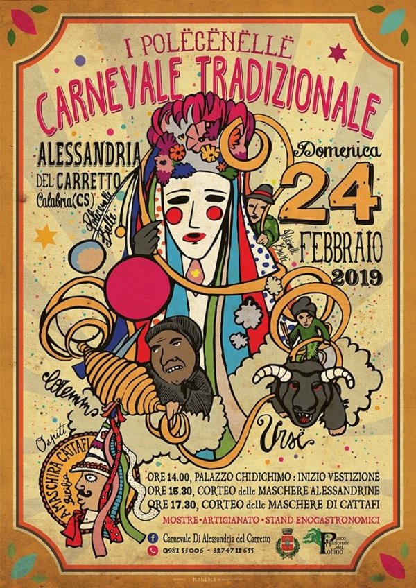 CARNEVALE TRADIZIONALE di ALESSANDRIA DEL CARRETTO 2019