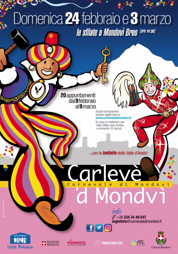 CARNEVALE DI MONDOVI' 2019 - CARLEVE' 'D MONDVI'