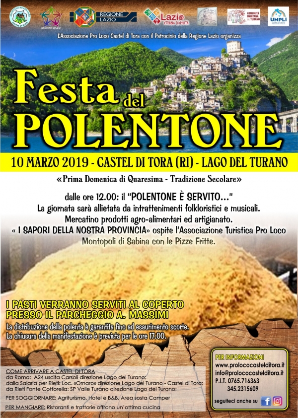 FESTA DEL POLENTONE di CASTEL DI TORA 2019