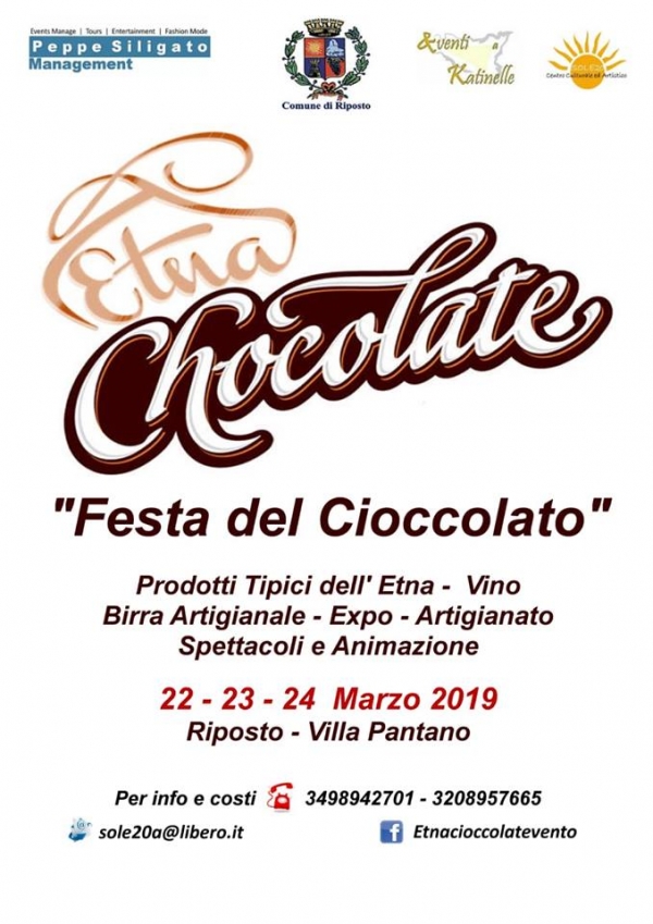 ETNA CHOCOLATE - FESTA DEL CIOCCOLATO di RIPOSTO 2019
