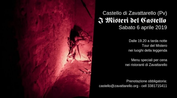 I MISTERI DEL CASTELLO 2019 a ZAVATTARELLO 