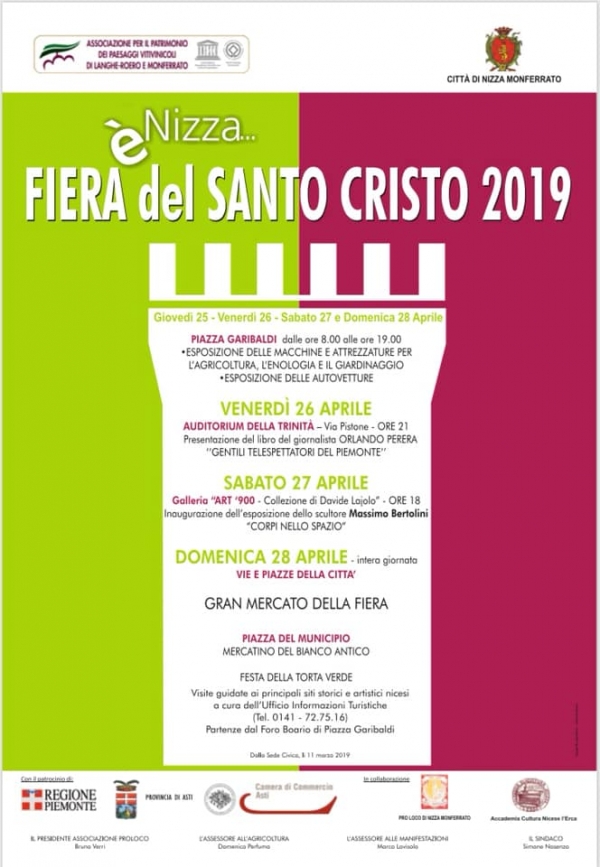 FIERA DEL SANTO CRISTO - NIZZA MONFERRATO 2019
