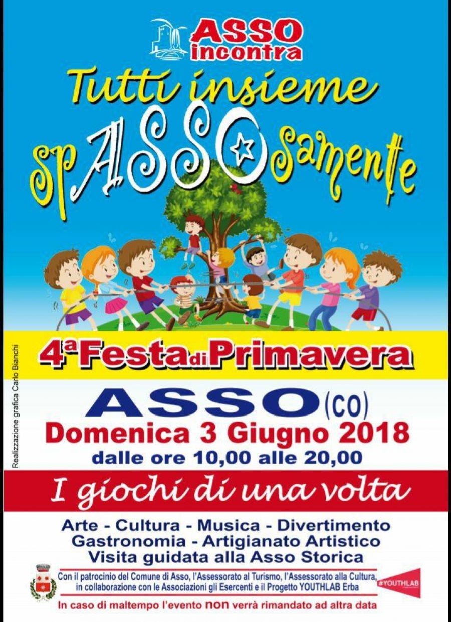 TUTTI INSIEME SPASSOSAMENTE - 4° FESTA DI PRIMAVERA - ASSO