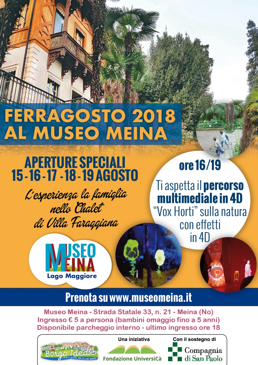 FERRAGOSTO 2018 AL MUSEO MEINA