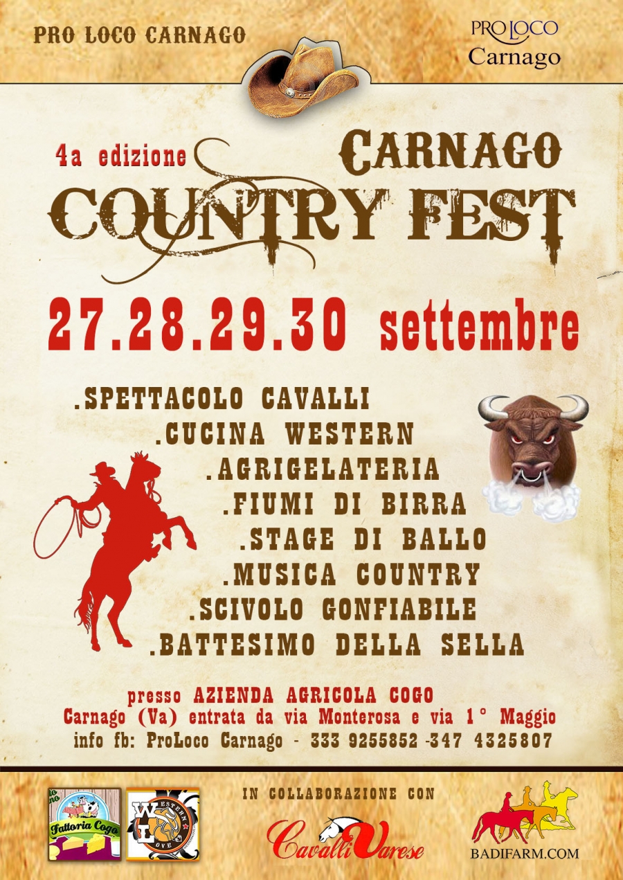 4° CARNAGO COUNTRY FEST