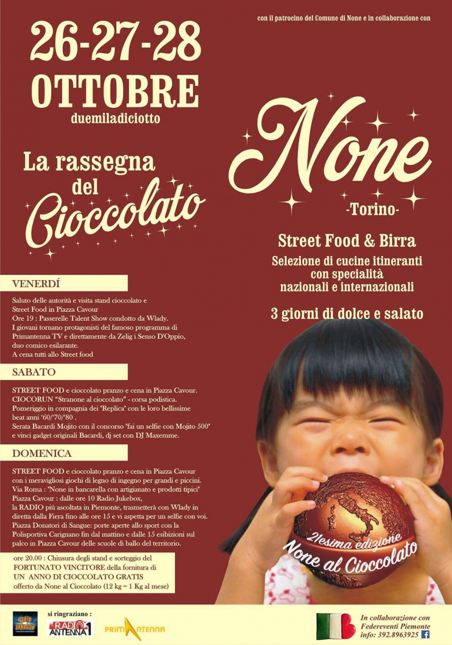 21° NONE AL CIOCCOLATO & STREET FOOD 