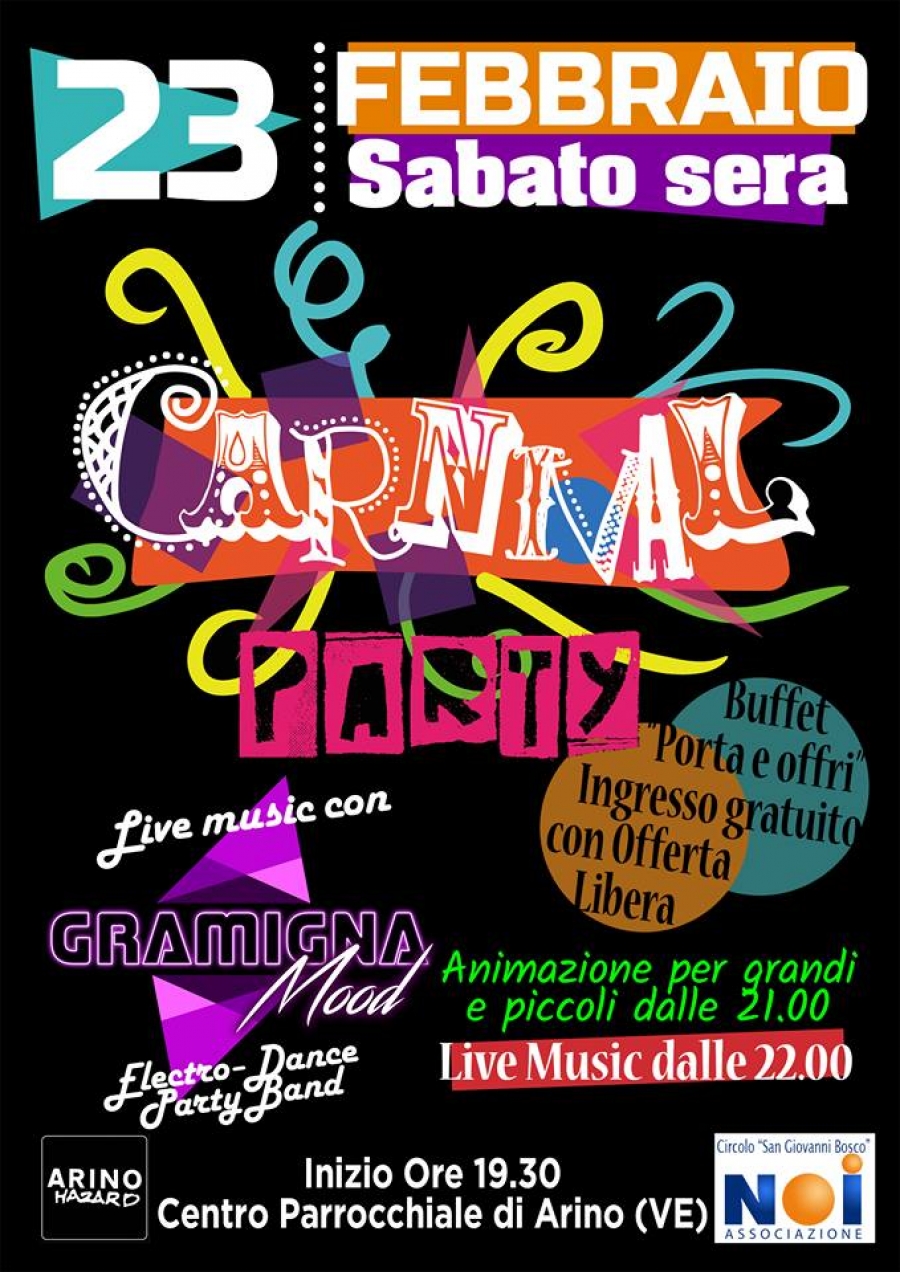CARNIVAL PARTY DI ARINO 2019
