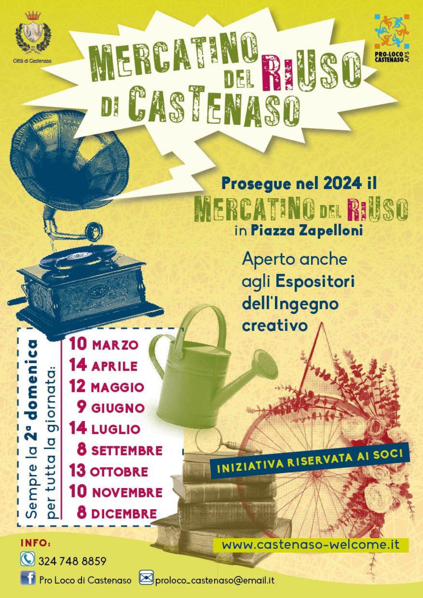 MERCATINO DEL RIUSO DI CASTENASO 2024
