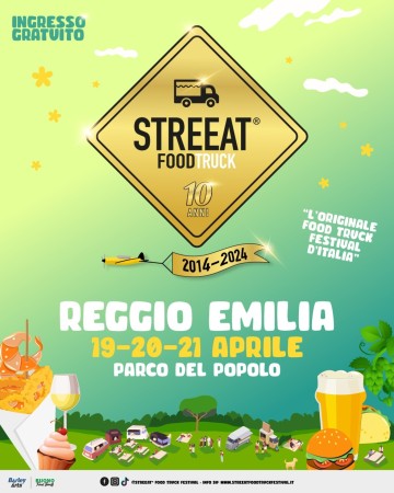 2° STREEAT® FOOD TRUCK FESTIVAL - REGGIO EMILIA