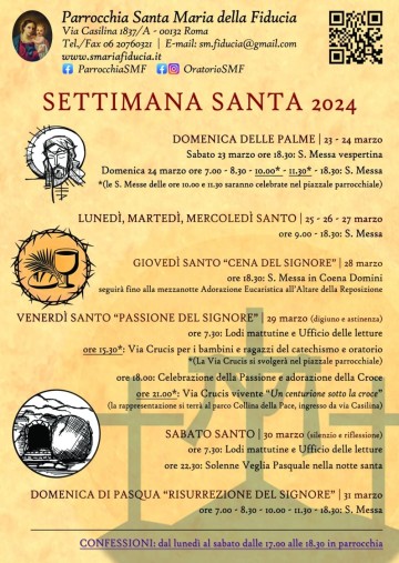 SETTIMANA SANTA 2024 - ROMA